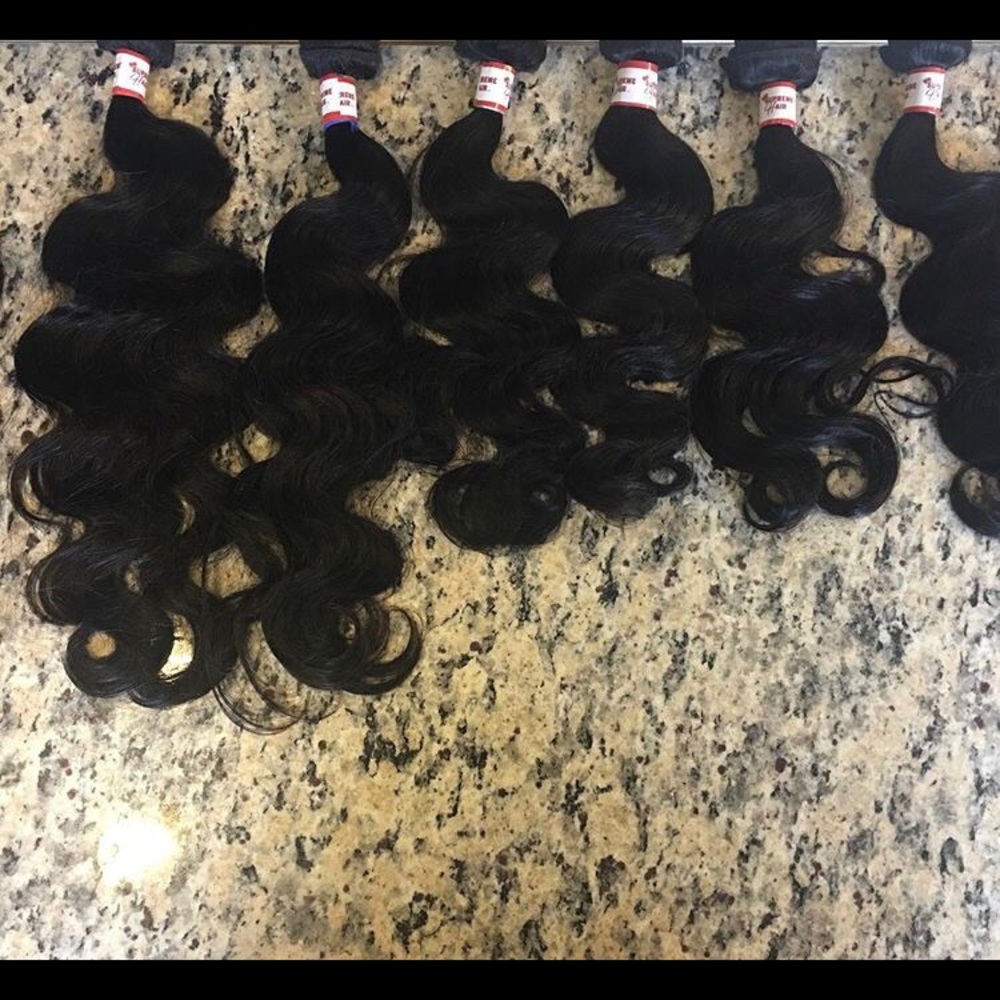 Wig and hair weave